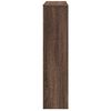 vidaXL Cache-radiateur ch&ecirc;ne marron 149x20x82 cm bois d'ing&eacute;nierie