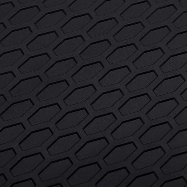 vidaXL Tapis de voiture Noir Adapt&eacute; pour VW T5 2010-2015 Caoutchouc