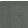 vidaXL Ensemble de canapés 3 pcs avec coussins Gris foncé Tissu