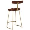 vidaXL Tabourets de bar lot de 2 49x43x88 cm bois de manguier massif