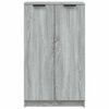 vidaXL Meuble à chaussures Sonoma gris 59x35x100 cm Bois d'ingénierie