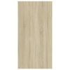 vidaXL Ensemble de meubles TV 4 pcs Chêne sonoma Bois d'ingénierie