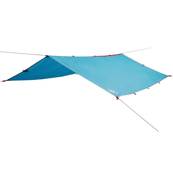 vidaXL B&acirc;che de camping bleu 360x294 cm imperm&eacute;able