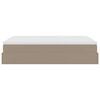 vidaXL Cadre de lit ottoman et matelas cappuccino 140x200cm similicuir