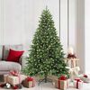 vidaXL Sapin de Noël artificiel avec 300 LED Vert 180 cm PE et PVC
