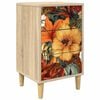 vidaXL Table de chevet GENNEP Ch&ecirc;ne Sonoma 36 x 33 x 60 cm
