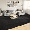 vidaXL Tapis shaggy PAMPLONA poils longs moderne noir 300x400 cm