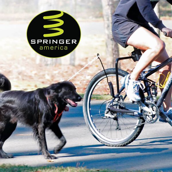 SPRINGER Kit d'exercice de v&eacute;lo pour chiens