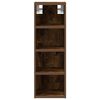 vidaXL Armoire suspendue "Riga" Chêne fumé 20 x 29,5 x 60 cm Bois d'ingénierie