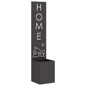 vidaXL &Eacute;cran de confidentialit&eacute; de jardin Noir 32 x 32 x 150 cm