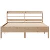 vidaXL Cadre de lit sans matelas 135x190 cm bois de pin massif