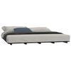 vidaXL Cadre de lit sans matelas noir 160x200 cm bois massif de pin