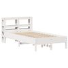 vidaXL Cadre de lit sans matelas blanc 90x190 cm bois de pin massif