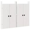 vidaXL Porte de cuisine MEPPEL 2 pc Blanc 50 x 9 x 82 cm
