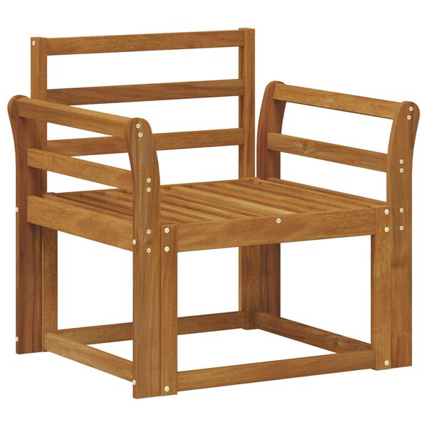 vidaXL Canap&eacute; d&rsquo;ext&eacute;rieur Bois d'Acacia Massif Naturel