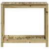 vidaXL Table de rempotage avec &eacute;tag&egrave;re 82,5x50x75 cm bois pin impr&eacute;gn&eacute;