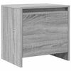 vidaXL Table de chevet Sonoma gris 45x34x44,5 cm bois d'ing&eacute;nierie