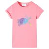 T-shirt pour enfants rose vif 128