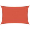 vidaXL Voile d'ombrage 160 g/m&sup2; Terre cuite 2,5x4 m PEHD