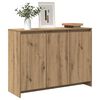 vidaXL Buffet chêne artisanal 102x33x75 cm bois d'ingénierie