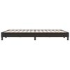 vidaXL Cadre de lit sans matelas noir 140x220 cm velours