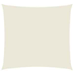 vidaXL Parasol en tissu oxford carr&eacute; 3,6 x 3,6 m cr&egrave;me