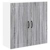 vidaXL Meuble mural LUCCA Sonoma gris 80 x 31 x 80 cm