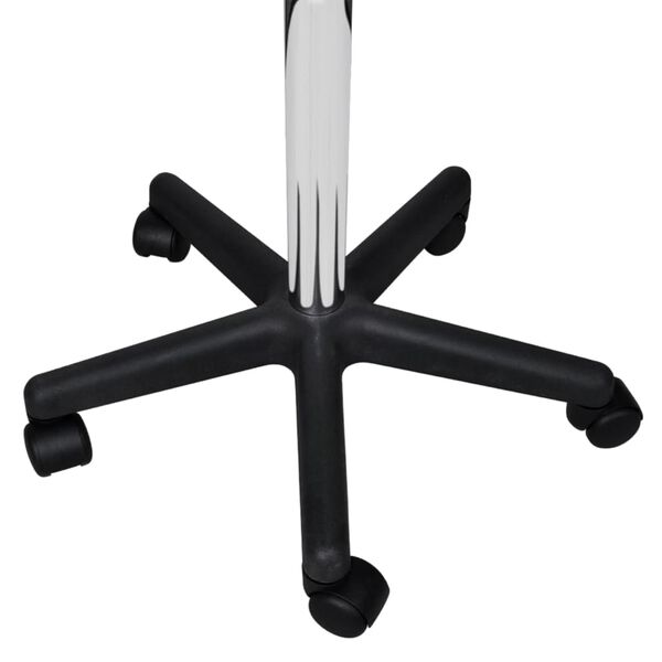 vidaXL Tabouret de bureau Noir