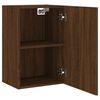 vidaXL Meuble TV mural chêne marron 40,5x30x60 cm bois d'ingénierie