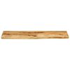 vidaXL Dessus de table 100x20x3,8cm bord vif bois massif manguier brut