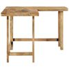 vidaXL Bureau 165x110x75 cm bois massif de manguier