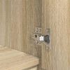 vidaXL Armoire tiroir ch&ecirc;ne sonoma 55,5x34x119,5 cm bois d'ing&eacute;nierie