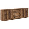 vidaXL Buffets 3 pc Bois ancien 210 x 35,5 x 67,5 cm Bois d'ing&eacute;nierie