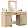 vidaXL Table de Toilette Marron 50 x 41 x 135 cm Bois d'ingénierie