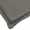 vidaXL Coussins de chaise à dossier bas lot de 2 gris foncé mélangé