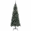 vidaXL Sapin de No&euml;l artificiel Vert 210 cm PVC, plastique et acier