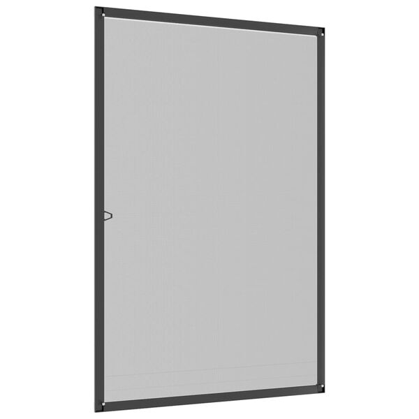 vidaXL Moustiquaire pour fenêtres Anthracite 80x120 cm