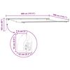 vidaXL Auvent Polyester