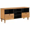 vidaXL Meuble TV avec tiroir 100 x 33 x 46 cm Bois de mangue massif