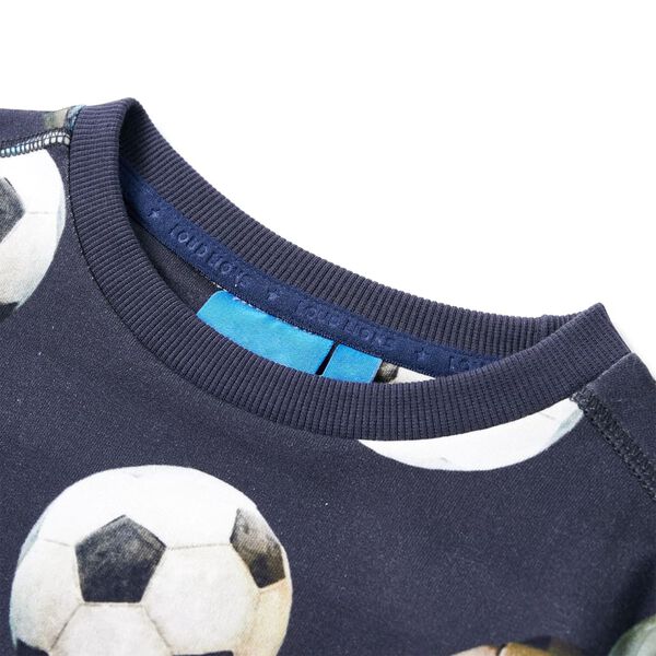 Sweatshirt pour enfants bleu marine 92