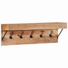 vidaXL Porte-manteau Marron 73 x 19 x 23 cm Bois d'acacia massif