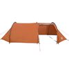 vidaXL Tente de camping tunnel 4 personnes orange imperm&eacute;able