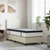 vidaXL Matelas à ressorts ensachés moyen 90x190 cm