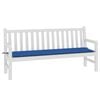 vidaXL Coussin de banc de jardin bleu royal 180x50x3 cm tissu oxford