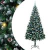 vidaXL Sapin de No&euml;l artificiel Vert 240 cm PVC, Acier et Plastique
