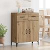 vidaXL Buffet Ch&ecirc;ne artisanal 69,5 x 34 x 90 cm Bois d'ing&eacute;nierie