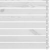 vidaXL Salon de jardin 7 pcs Blanc Bois de pin massif