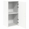 vidaXL Armoire de rangement blanc 50x45x103,5 cm bois d'ing&eacute;nierie