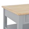 vidaXL Table basse Gris 100x50x41,5 cm Bois de Paulownia solide
