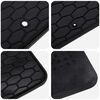 vidaXL Tapis de voiture 4 pcs Noir Caoutchouc